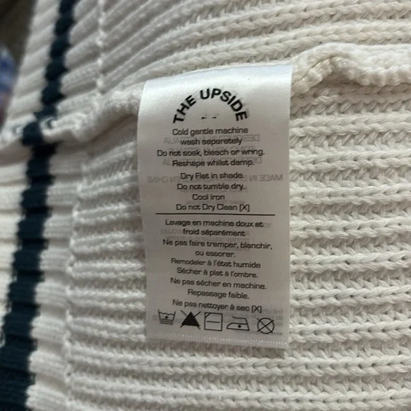 The Upside Queenwood Louie Knit Sweater SZ XS NWT - Picture 8 of 8